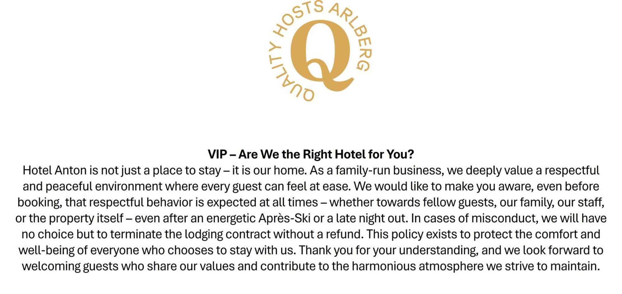 Quality Hosts Arlberg - Hotel Anton ซังคท์อันทอนอัมอาร์ลแบร์ก ภายนอก รูปภาพ
